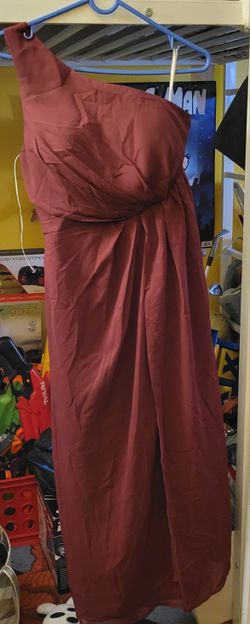 Burgundy Dress