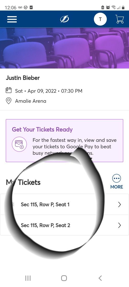 JUSTIN BIEBER TICKETS | APRIL 9TH | TAMPA,FL