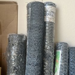 1” Chicken Wire 72” Wide By 50’ 3 Rolls