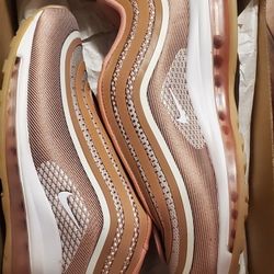 NIKE AIR MAX 97 ULTRA '17 WOMEN'S SHOE - METALLIC ROSE