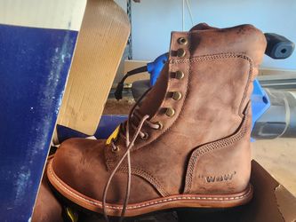 Wbw steel toe work boots 10 1/2