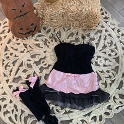Pink Kitty Costume 