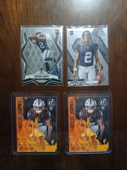 Football Ashton jeanty rc cards