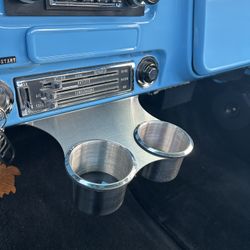 Stainless cup holder