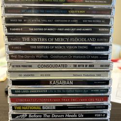 Punk Rock Metal Industrial Music CDs $4 Each 