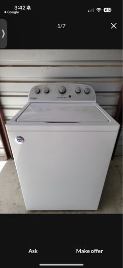 Whirlpool washer