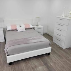 Brand New Bedroom Set with Mattress / Juego de Cuarto Queen con Colchón Nuevo … Fast 🚚