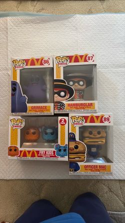 Funko Pop McDonald's Ad Icons Set of 4