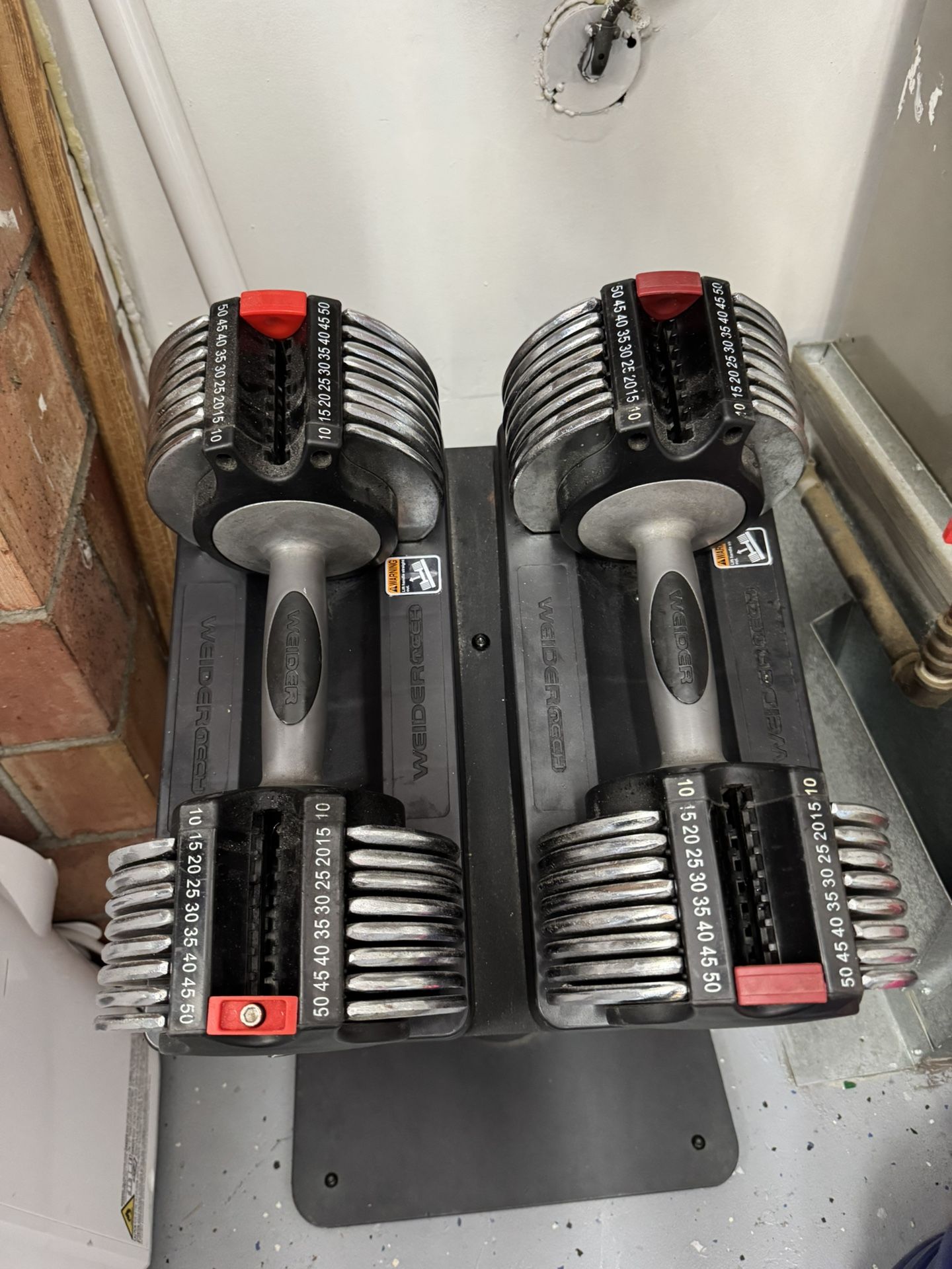 Adjustable Dumbbells 10-50lbs