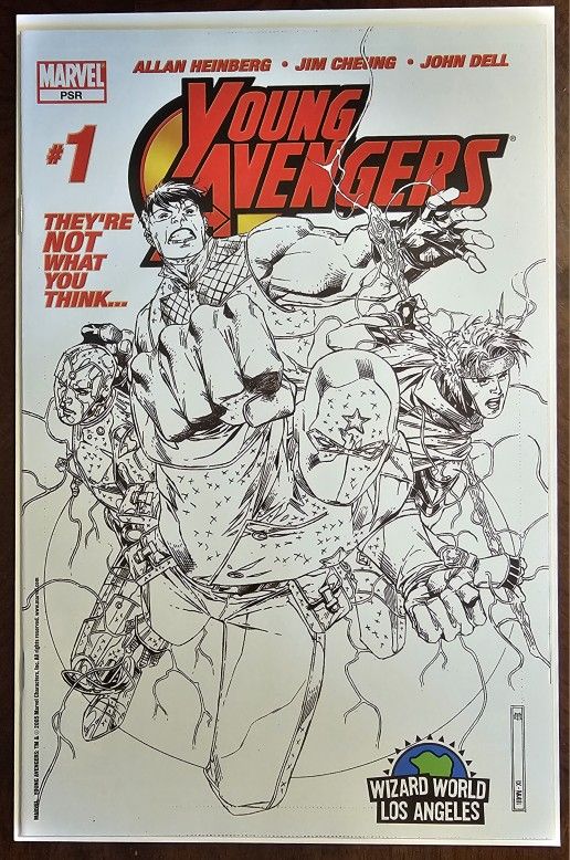 Young Avengers #1 (Wizard World Los Angeles Edition) Variant 2005 NM 🔥
