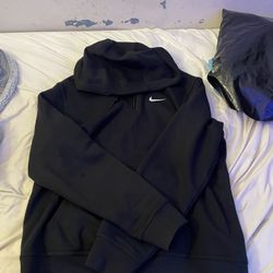 Nike Hoodie, Color: Black, Size:L Men’s 