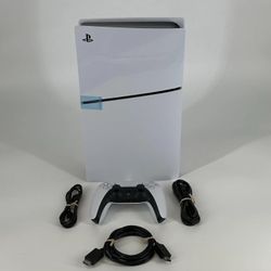 Sony Playstation 5 Slim Disc Edition Console 1TB White PS5