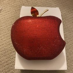 New Rhinestone Apple Purse 