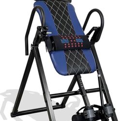 Health Gear 4.4 Inversion Table – Heat & Vibration Massage 