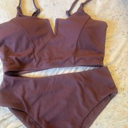 Purple Bikini Set 