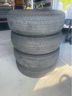 Goodyear endurance 225/75/15 tires set of 4 like new!