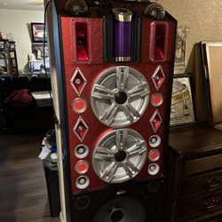 MAXSTAR HUGE 20,000 WATT BLUETOOTH SPEAKER