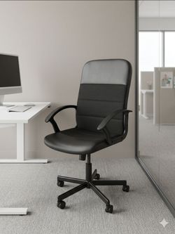 IKEA RENBERGET Swivel Office Chair Black Desk Task Seat Ergonomic Adjustable