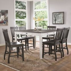 7PCS Diningroom Furniture Dining Table Sets Only $49 Down No Credit Needed 