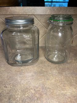 Set of 2 Large Jars