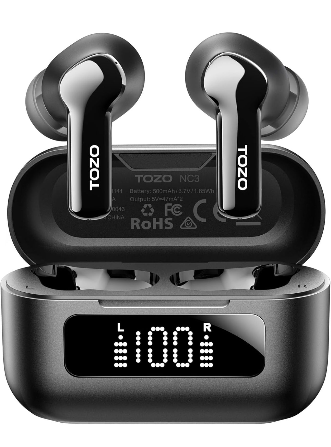 Hybrid Active Noise Cancelling Wireless Earbuds