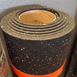 Over 100 Rolls In Stock!  RUBBER FLOORING GYM FLOOR - COMMERCIAL GRADE! Heavy Duty Indestructible, Better Than Horse Stall Mats 