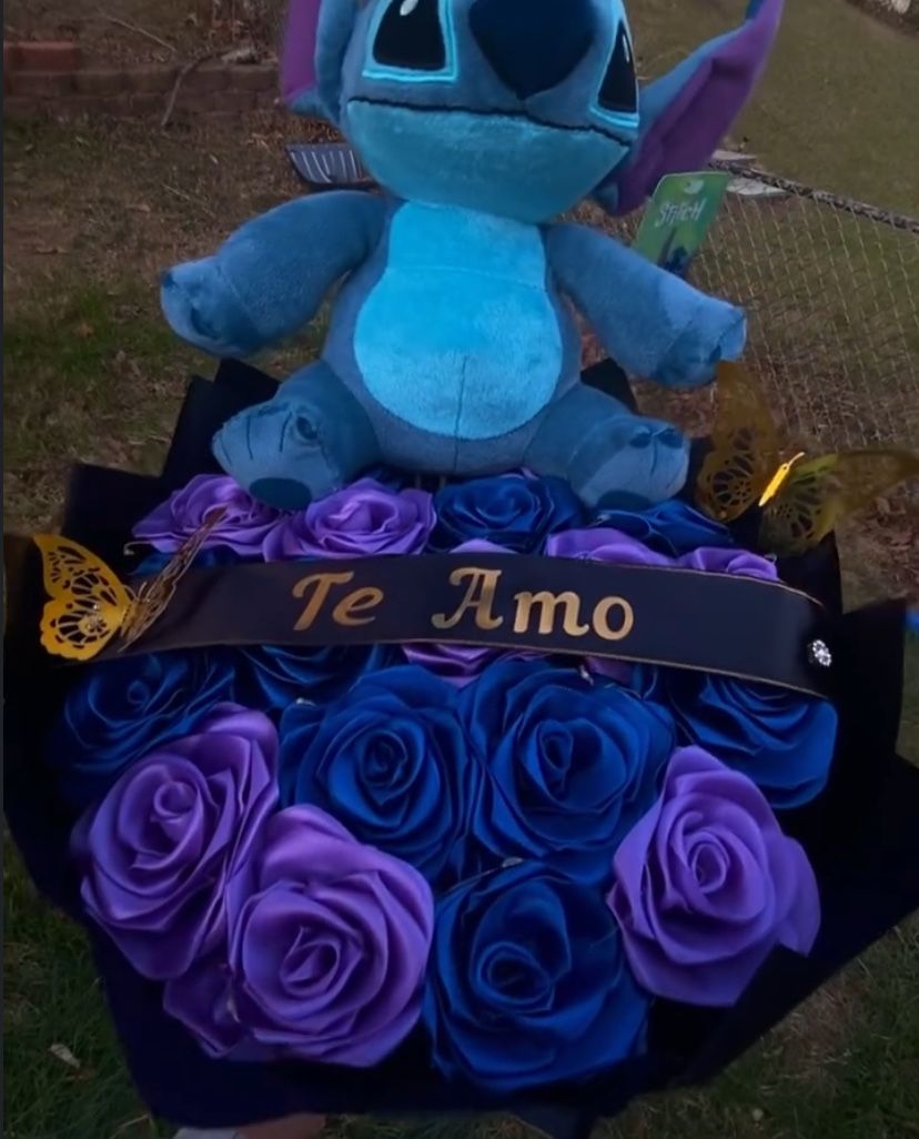 18 Count Stitch Bouquet 