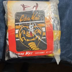 Cobra Kai Fleece Blanket, 45 X 60 Blanket