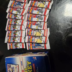 Unopened packs of 1990 Score NHL Hockey Cards