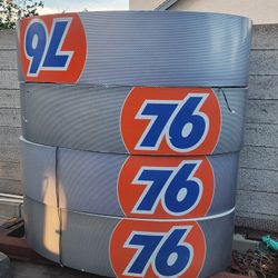 76 Gas Station Lights