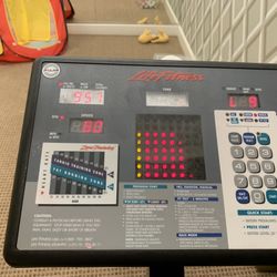 Commercial gym quality in home bike Life Fitness 5500HR LC-5500R Recumbent Stationary Bike