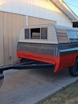 Truck bed trailer