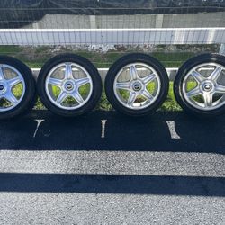 195 55 R16  Contipro contact SSR tires and mini rims