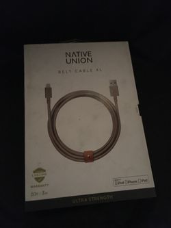 iPhone charger,iPod,iPad Brand Native union