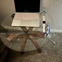 Glass and table, GREAT CONDITION $35