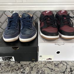 Two Pairs. Lightly Used. Jordan 1 And Dunk Customs