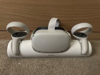 Oculus quest 2 with charging stand
