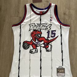 Vince carter sales throwback raptors jersey