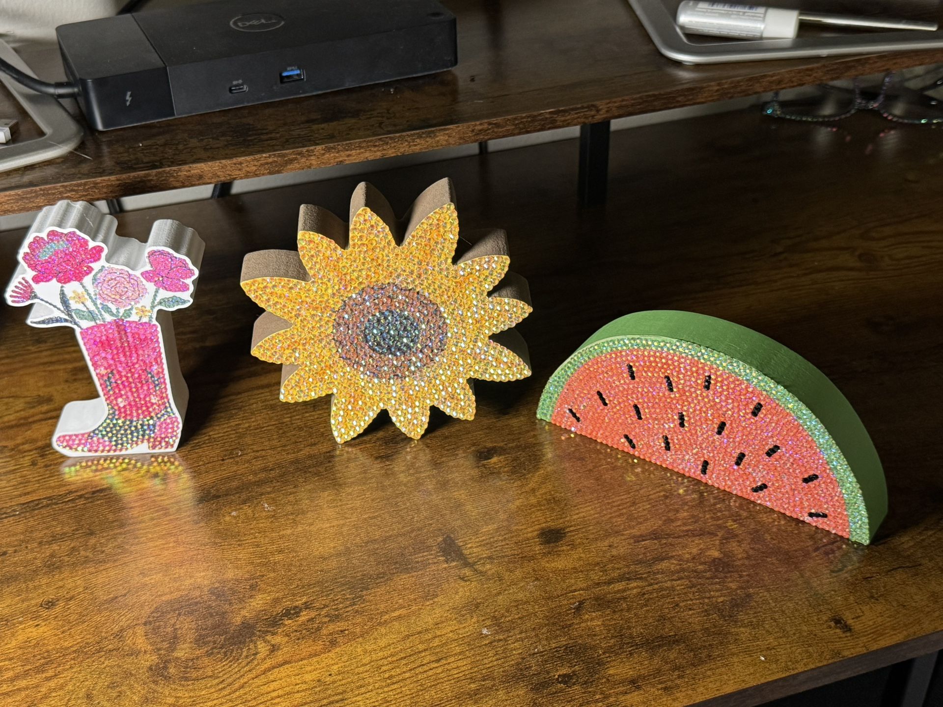 Custom Rhinestone Decor Items For Spring, Summer