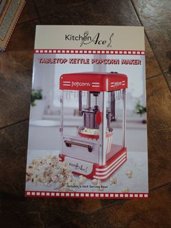 Table top popcorn maker
