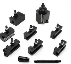 Jecoupoon AXA Industrial Tools Wedge Type Quick Change Tool Post Set #1788ZR1