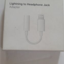Lightning To Headphone Jack Adapter