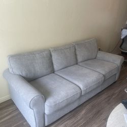 Beautiful Grey/Gray Couch Sofa