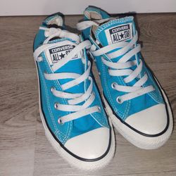 Blue converse