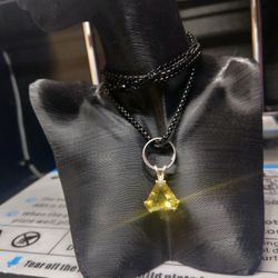 Lemon Quartz Pendant 