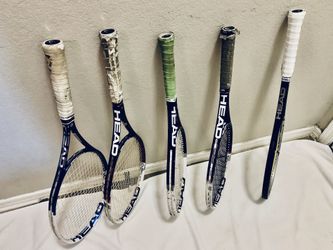 Assorted Head Tennis Rackets