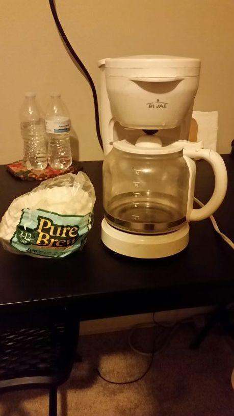 Rival 12 Cup Coffee Maker + 200 Filters