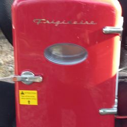 Red Mini Fridge