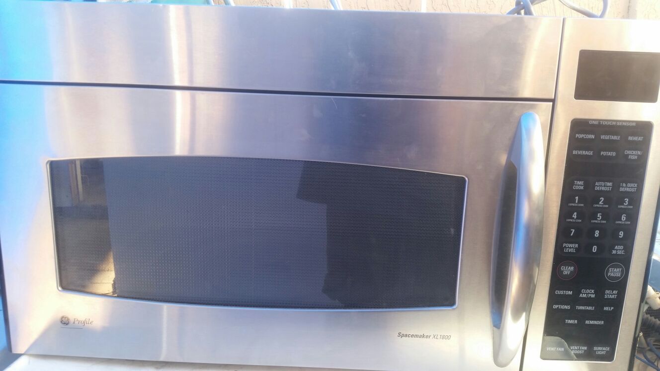 Ge profile microwave spacemaker xl1800 online