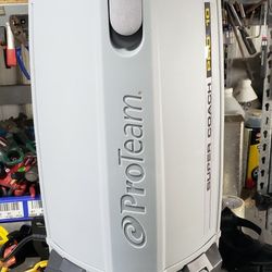 Pro team Coach Back Pac Vac Vaccum  Janitorial Carpet Cleaning 